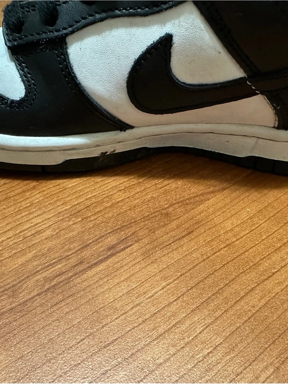 Nike Black & White Low-Top Court Sneaker
